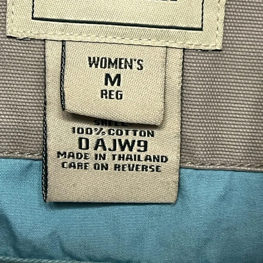 L.L. Bean VTG Women's Canvas Utility Field Full Zip Cotton Jacket Sz Medium - Picture 4 of 9